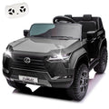 2 Seater Ride On Car for Kids, 24V Licensed Lexus GX550 Ride On Toys for Kids, Kids Electric Vehicle w/Remote Control, Bluetooth, 3 Speed, 4-Wheel Suspension, Ideal Gift for Boys Girls